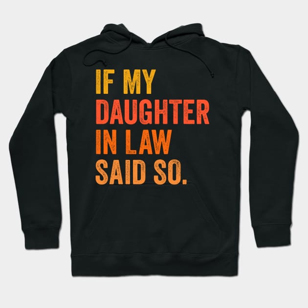 daughter in law mother in law Hoodie by Pharmacy Tech Gifts